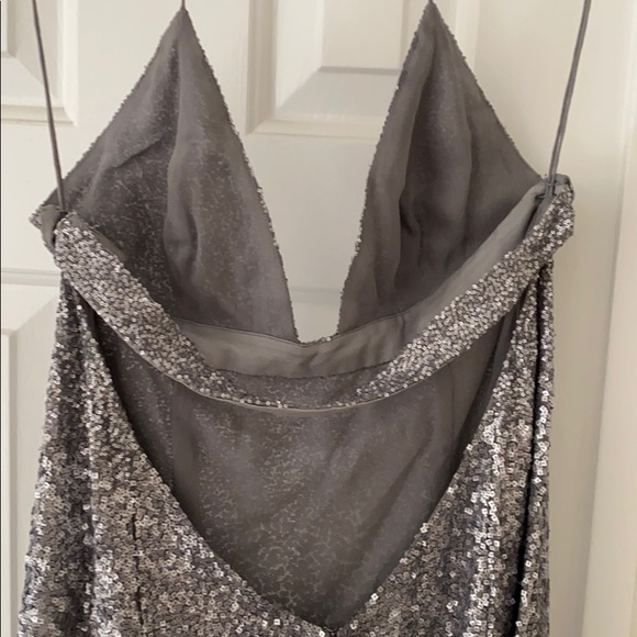 Sliver Beaded Dress - Picture 3 of 5